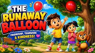 The Runaway Balloon 🎈 | Leo, Mia & Bubo | Fun Kids Cartoon | Friendship & Teamwork