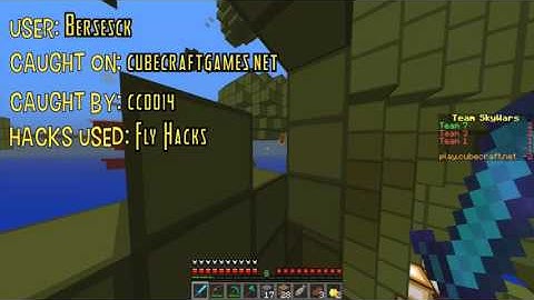 The Hackers Of MC || Bersesck #05 - Caught Using Fly Hacks On Cubecraft