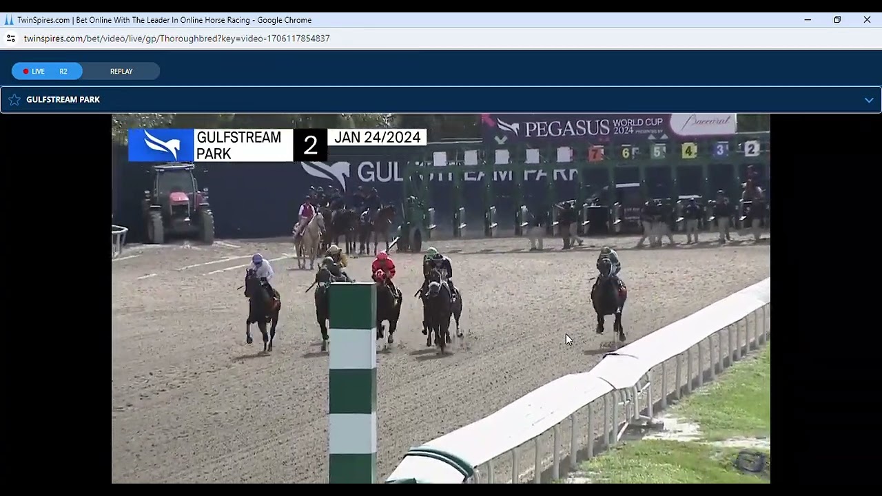 Antillean Wins 13K Maiden Claiming Race 2 Gulfstream Park Full race Jan. 24, 2024