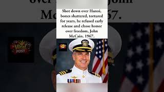 He chose honor over freedom. John McCain, 1967. 🇺🇸 #shorts #viral #Military #Hero #trending