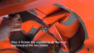 Quick shear pin fix Kubota BX snowblower - 5 Steps