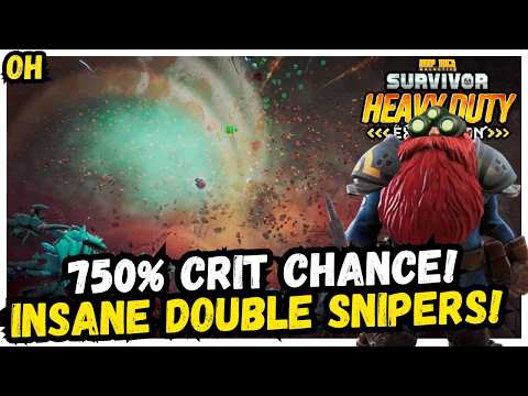 【Deep Rock Galactic: Survivor】ダブルスナイパーとクリティカル率750%の要点