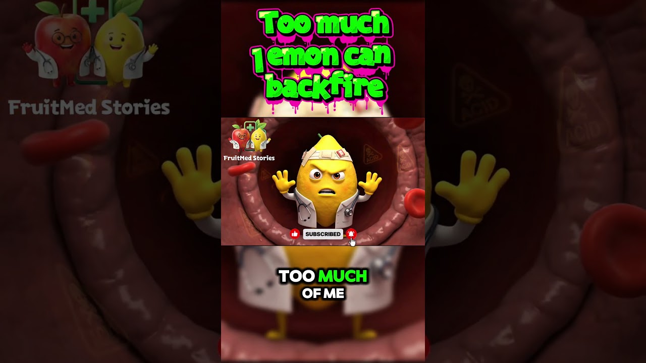 What Happens If You Eat Too Much Lemon ⚠️ 
