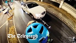 video: Watch: 'My name's Paul and you're a d---' - Jeremy Vine abused by Bentley driver in cycling row