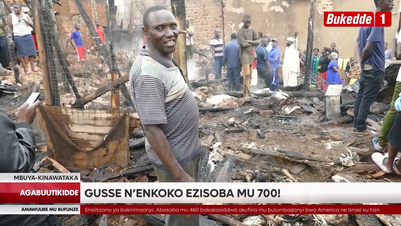 Agabuutikidde: Omuliro oguvudde ku masannyalaze gusaanyizzaawo enkoko ezisoba mu 700 n'ebirala.