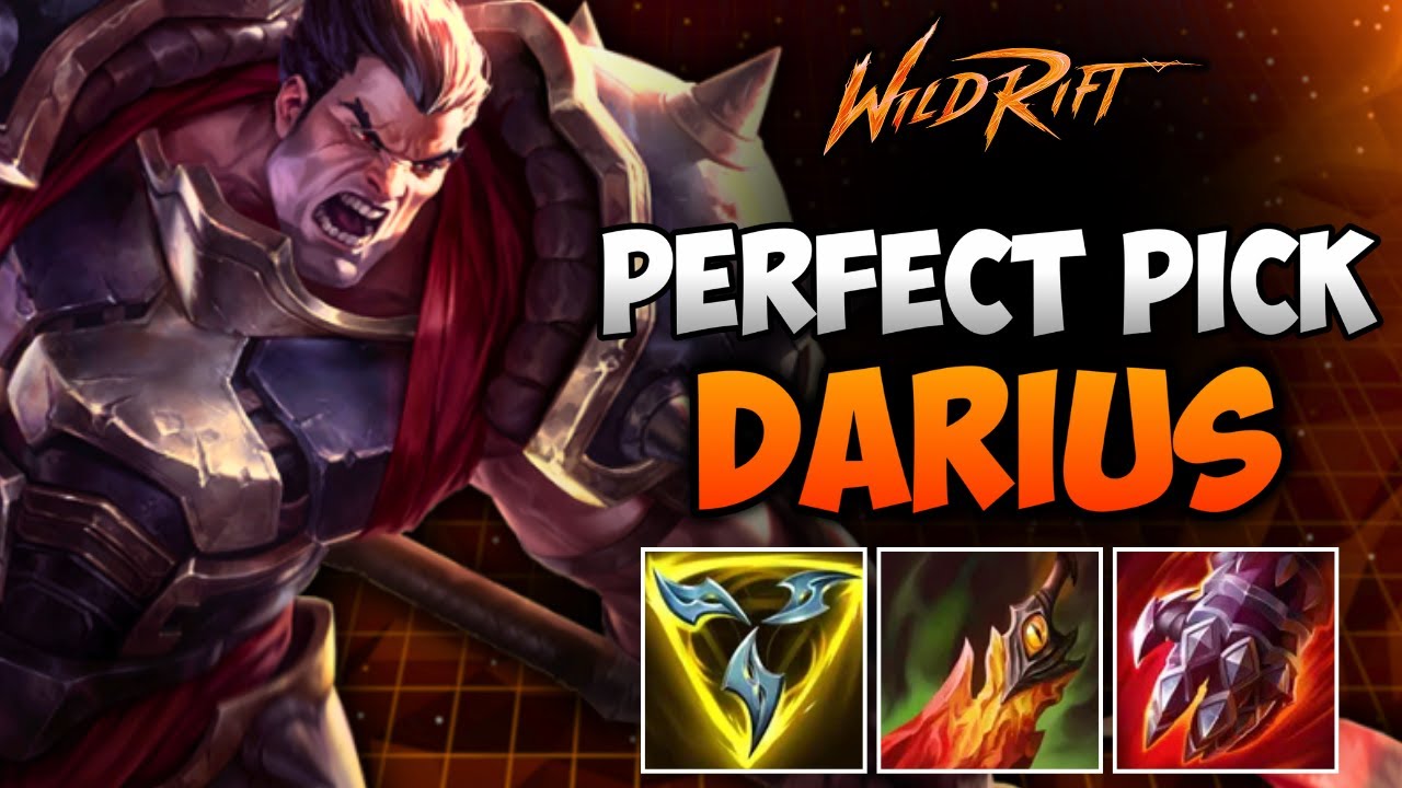 Wild Rift Pick Rate Wild Rift: THIS is when to Pick Darius - YouTube