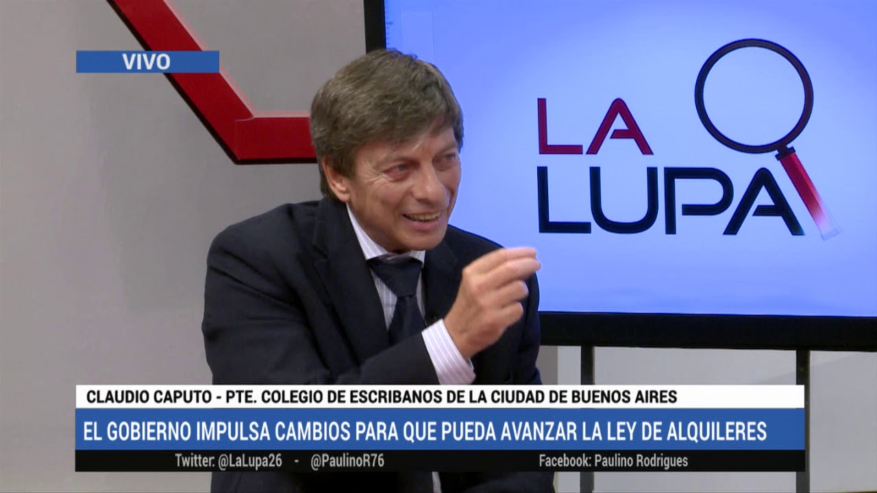 Resultado de imagen para claudio caputo escribanos