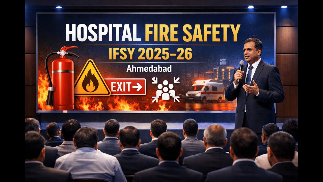 IFSY 2025–26 | Hospital Fire Safety & Security Seminar Highlights | Ahmedabad