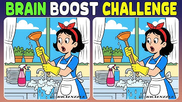 Spot the 3 Differences: Can You Find All the Differences? Boost Your Brain with Fun Puzzles!