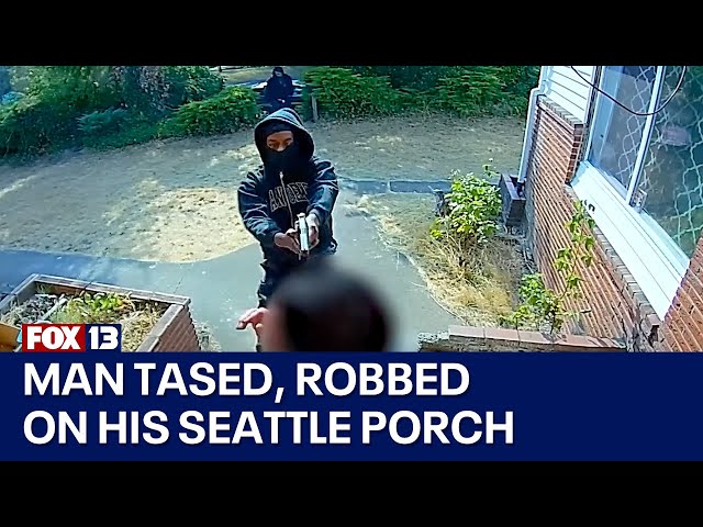 Man tased during south Seattle robbery, wife claims they were followed home  by suspects