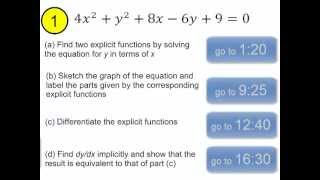 calc2-5 Implicit Differentiation pt2