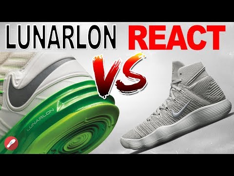 nike-lunarlon-vs-nike-react-cushion!-what's-better?