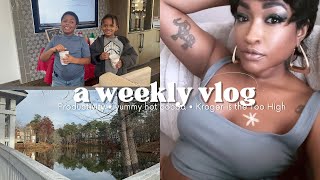 WEEKLY VLOG: Kroger Prices UNREAL + Heavenly Hot Chocolate + Surprise Nail Day!