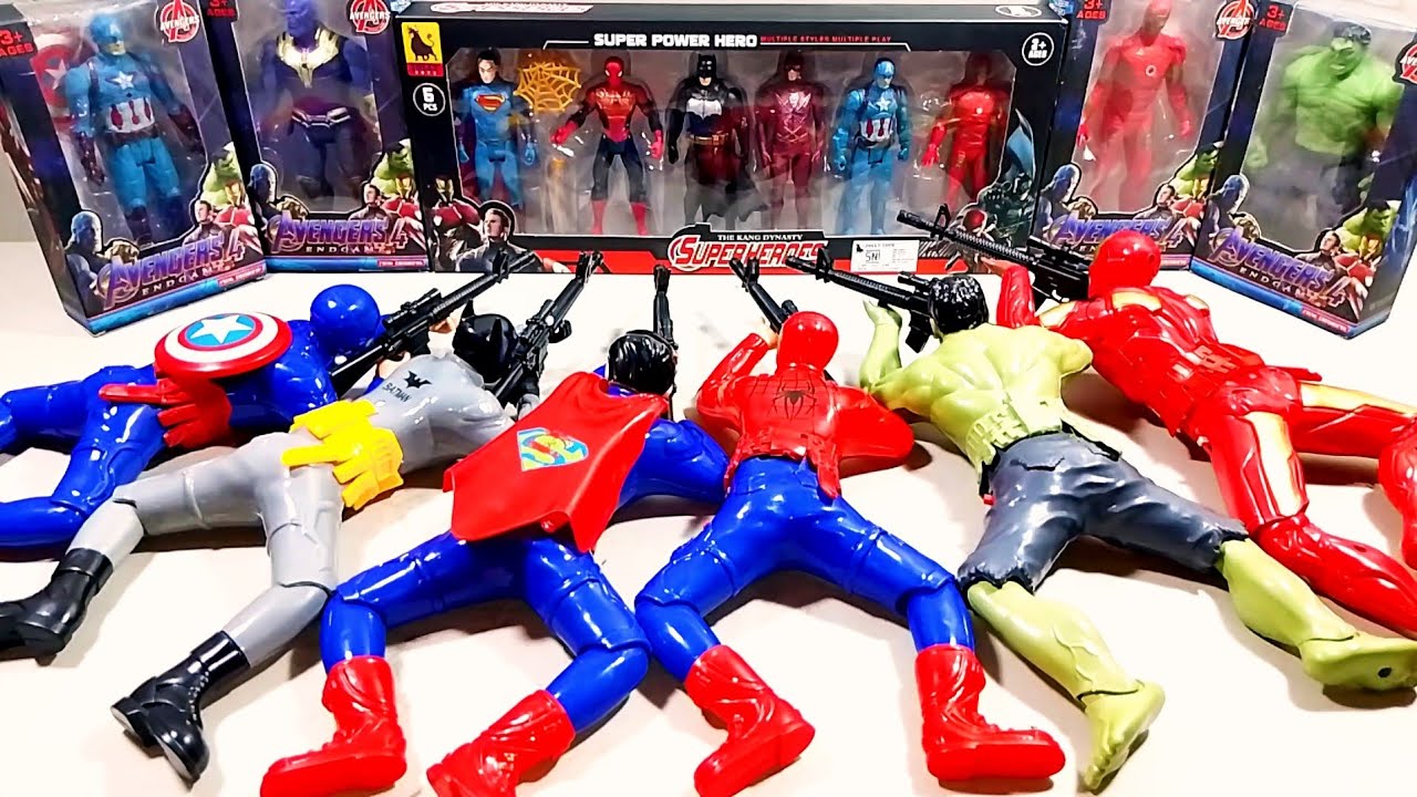 AVENGERS TOYS/Action Figures/Unboxing/Cheap Price/Spiderman,Ironman,Hulk,Thor/Toys. 