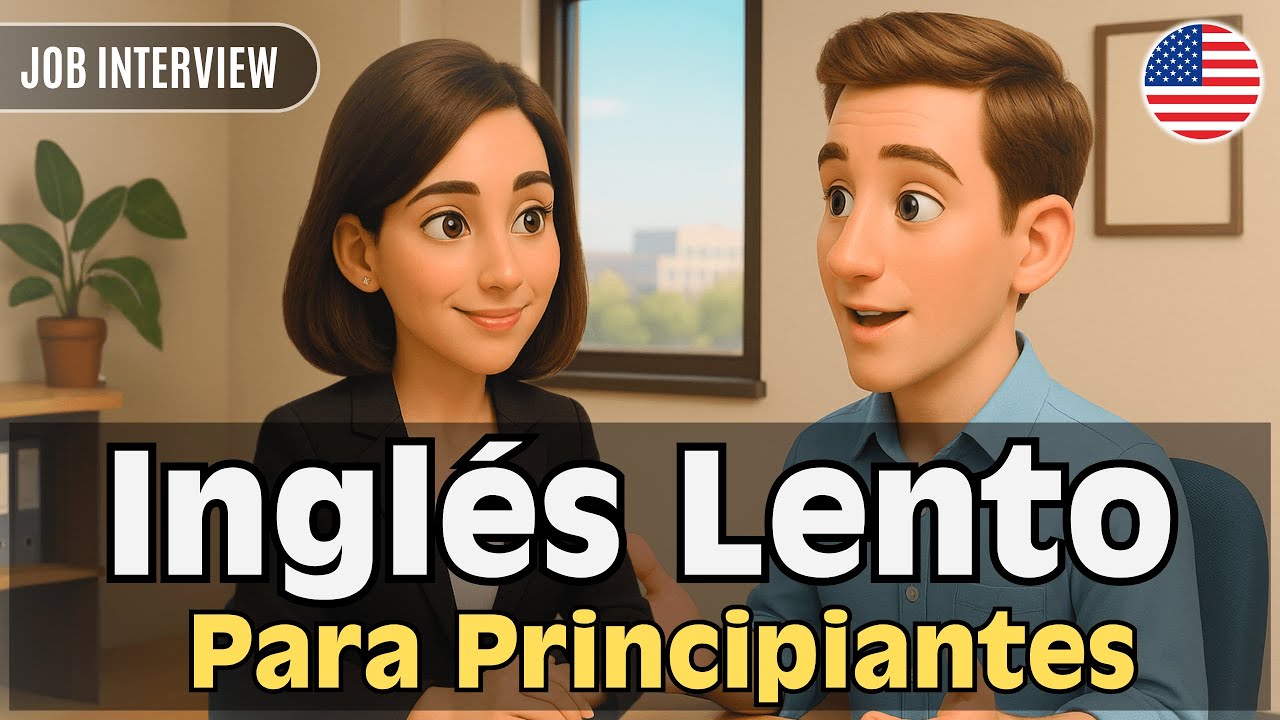 Entrevista de Trabajo en Inglés Americano | Práctica de Listening y Speaking para Principiantes 🚀