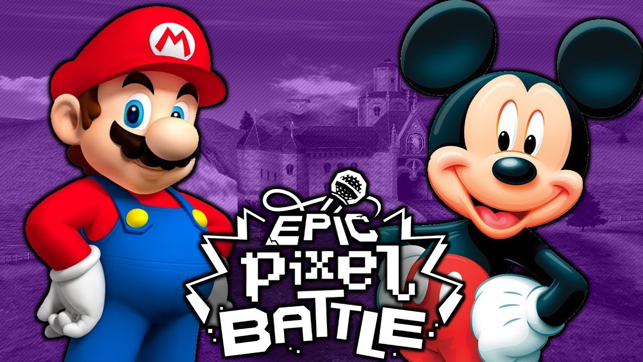 Mario VS Mickey - EPIC PIXEL BATTLE [EPB SAISON 1]