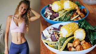 WHAT I EAT IN A DAY VLOG | MY WEEKLY WORKOUT ROUTINE