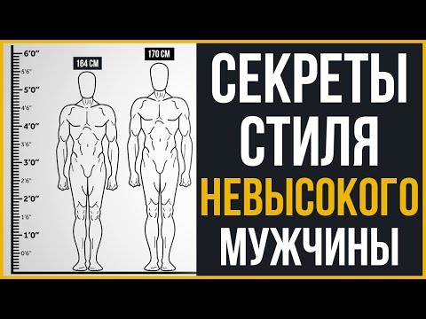 Как Подобрать Одежду НЕВЫСОКИМ Мужчинам | Как выглядеть выше