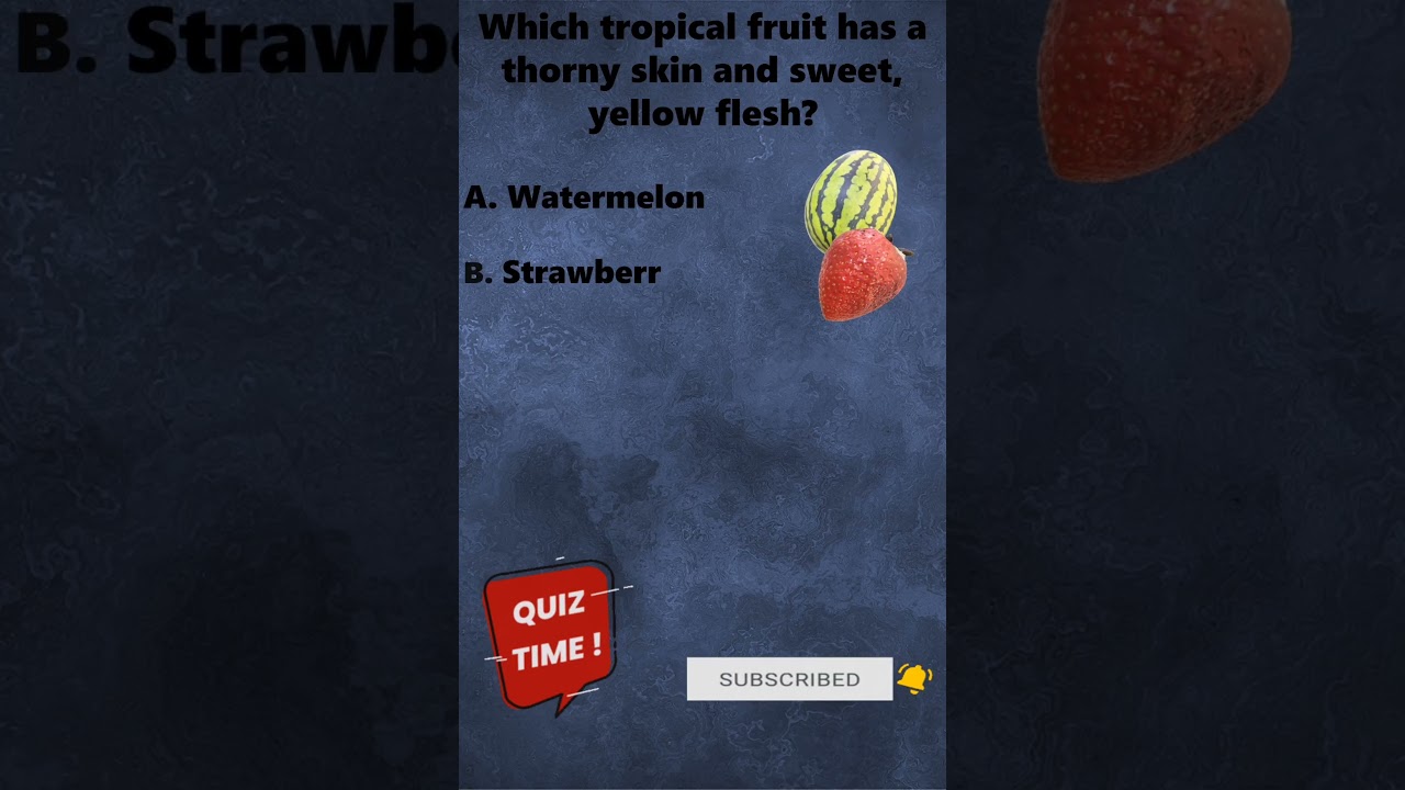 The King of Tropical Fruits: A Crown of Spikes