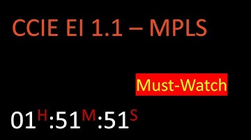 CCIE EI 1.1 Lab - MPLS