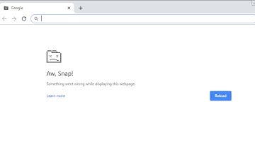 How To Fix Google Chrome "Aw, Snap!" Something Went Wrong Error on Windows 10