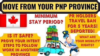 Can You Move Out of Your PNP Province? | Canada PNP Programs 2023 | Canada PR | Dream Canada