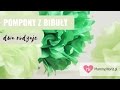 Jak zrobić pompony z bibuły (2 rodzaje)? 🎉🎉🎉 | DIY | Mummys.World