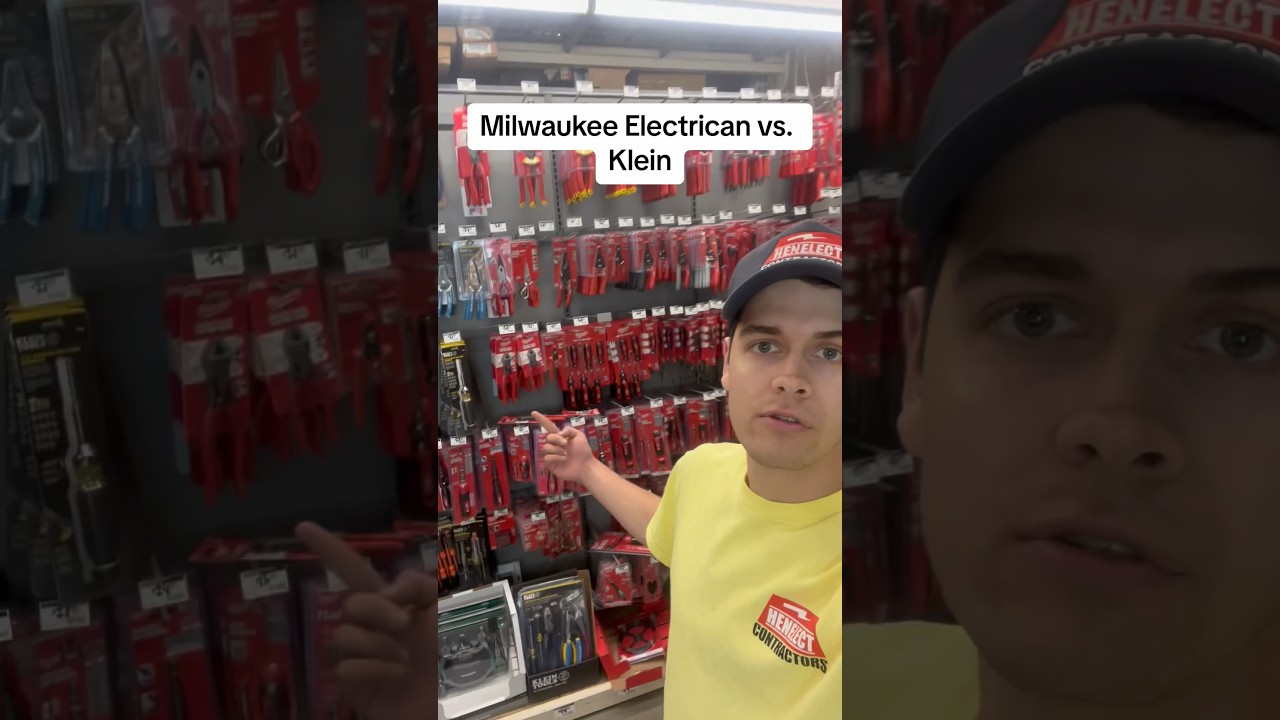 Какие инструменты лучше подходят для работы: Milwaukee Electrician или Klien Tools? 