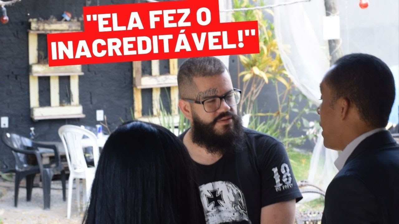 INACREDITÁVEL O QUE ADVOGADA FAZ EM REPORTAGEM