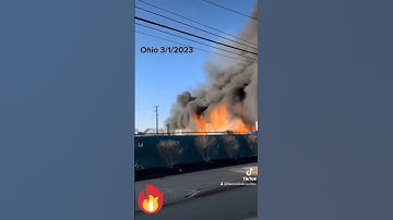 Wow Ohio 😲 #fypシ #viral #video #wow #fy #fyi #reels #reelsinstagram #videos #fire #trainfire