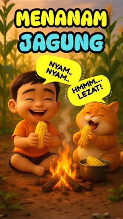 🌽 Lagu Anak “Menanam Jagung” | Animasi 3D Lucu & Edukatif 🎶