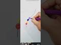 Colour art🎨 simple art tick🎨🖍#shorts #youtubeshorts #art #viral