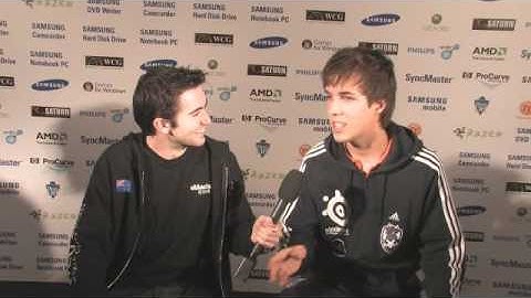 WCG GF - Interview with Grubby after his win