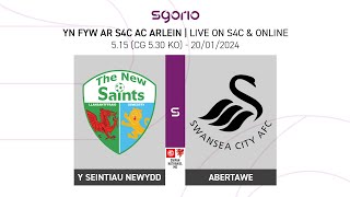 FULL MATCH | The New Saints v Swansea City | Nathaniel MG Cup Final