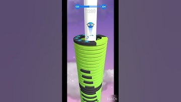 Awesome stack ball game level 533 #games #gaming #shorts