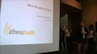 Mass Innovation Nights - Presentation by athenahealth and More Disruption Please