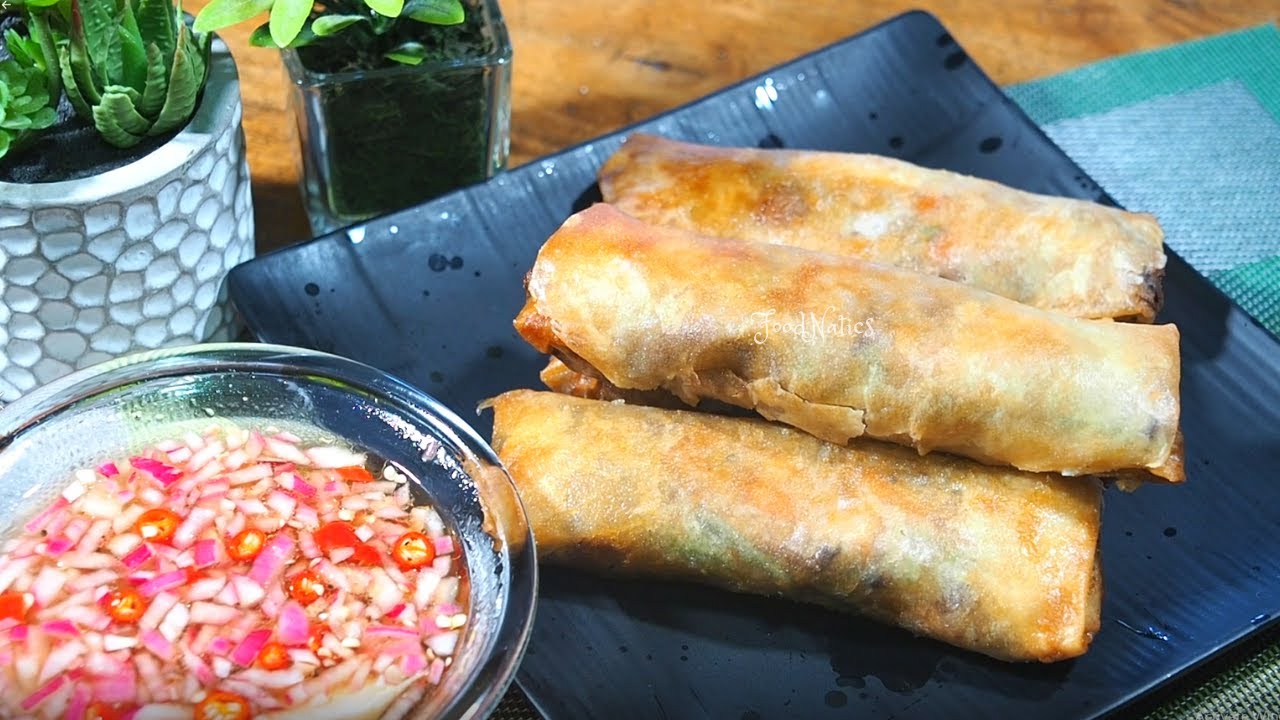 LUMPIANG GULAY THE BEST & EASIEST TO FOLLOW RECIPE FOODNATICS YouTube