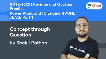 Power Plant and IC Engine RVUNL JE/AE Part 1| Concept Through Question|Revision & Question Practice