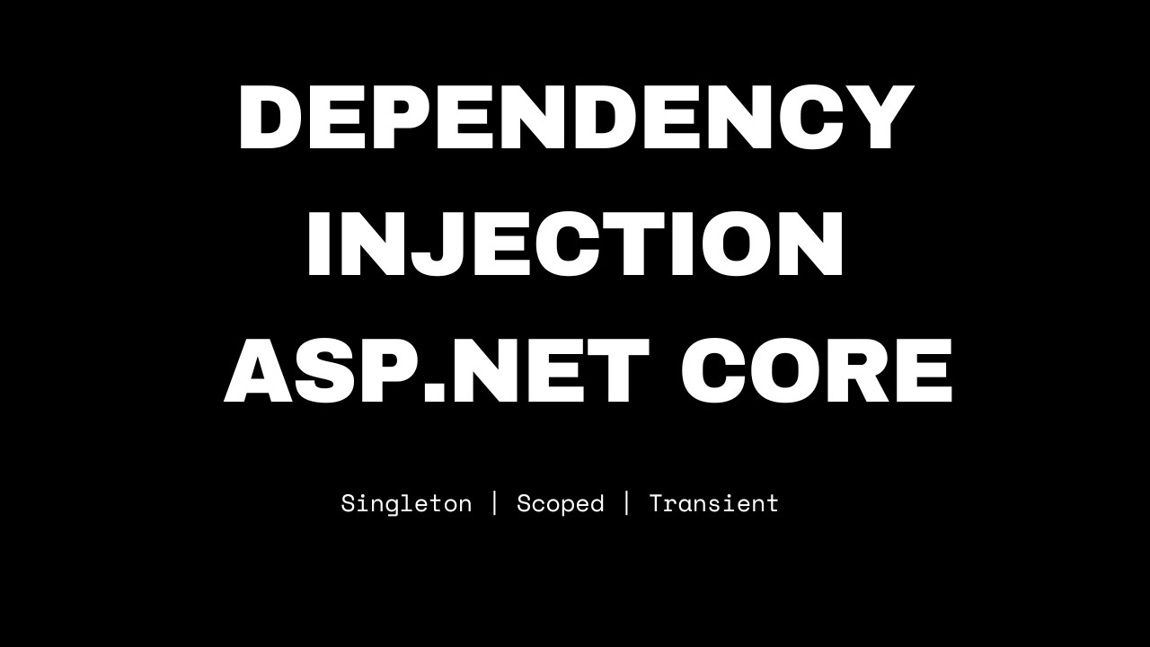 Dependency Injection in ASP.NET Core Web API Step by Step | DI with ...