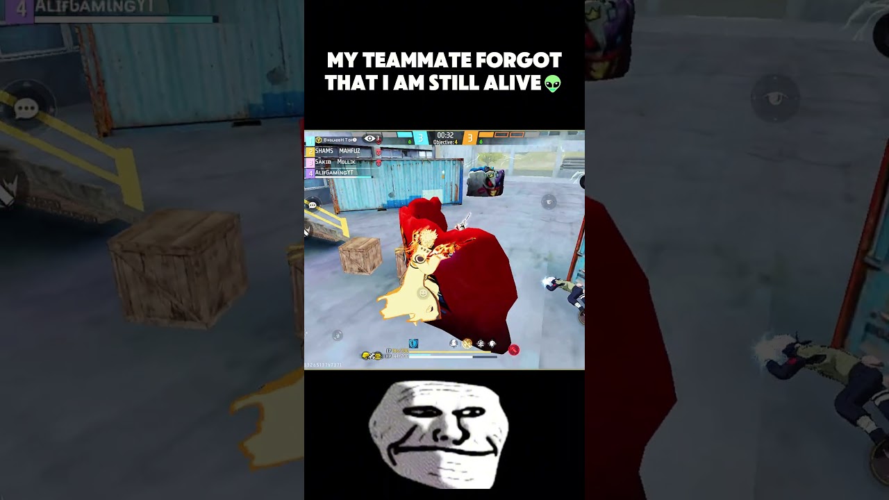 My Teammate Forgot about me💀 