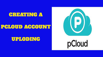 Creating a new Pcloud account for uploading music and files and getting a direct download link from