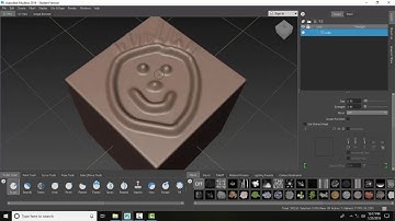 Mudbox 03 35 Combine All Layers onto the Base Level