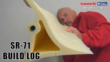 AeroTetris 2.8 metre SR-71 Blackbird: BUILD LOG: Part 3