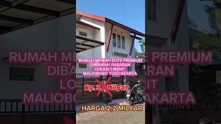 DIJUAL RUMAH MEWAH MURAH STRATEGIS HANYA 1 MENIT KE MALIOBORO YOGYAKARTA JUAL DIBAWAH HARGA PASARAN