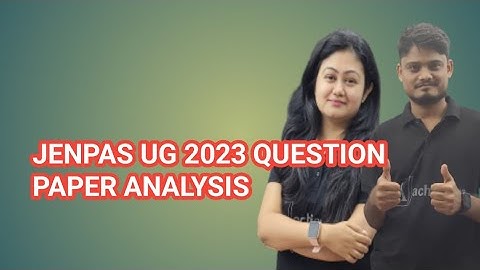 JENPAS UG 2023 QUESTION PAPER ANALYSIS|ANSWER KEY JENPAS UG 2023|Cut off JENPAS UG 2023