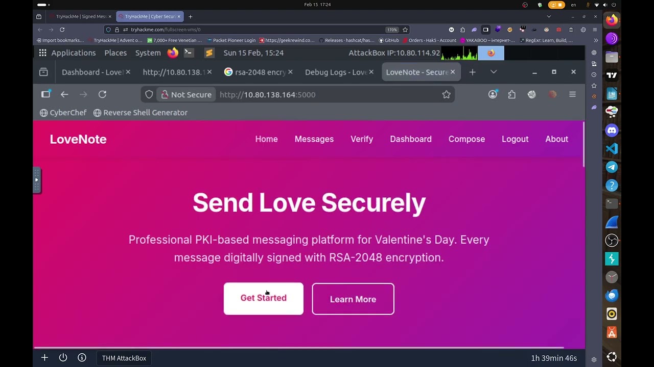 Signed Messages TryHackMe WalkThrough