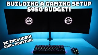 Building My $950 Budget Gaming Setup! (PC INCLUDED) | Budget Builds Ep.9