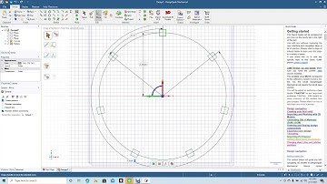 How to use the blend tool in (DSM) design spark mechanical.
