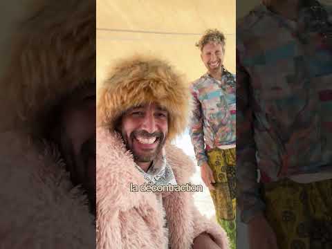 Burning Man Jour 3 et J-2 de l’ouverture! J’ai trouvé le camp de la Tour Eiffel Cassée