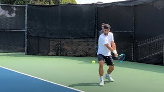 Fabio Fognini | Court Level Practice - Multiple Angles [San Diego 2021, 4k 60fps]